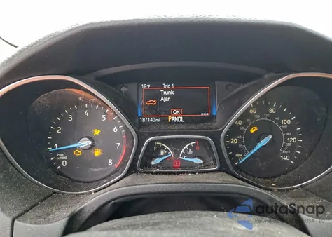 2016 Ford Focus Se из США, поврежденный, VIN 1FADP3F27GL392304